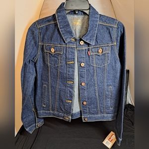 Levi’s Junior Girl Denim Jacket Size XL